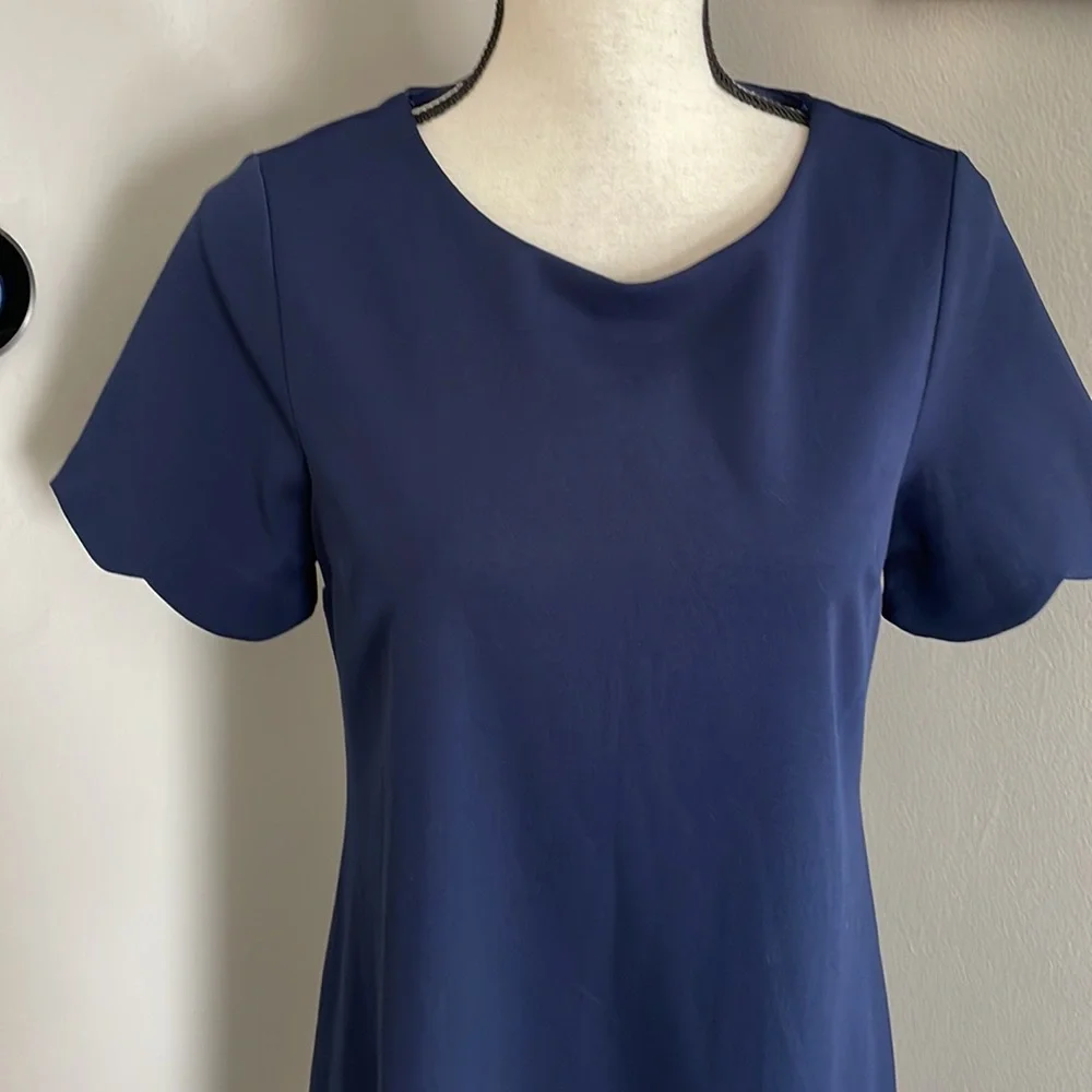 Monteau navy dress - Picture 3 of 7